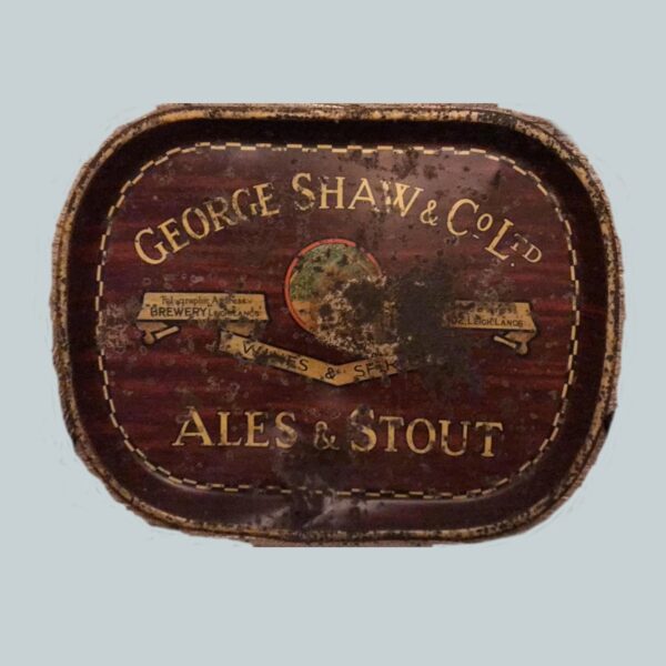 George Shaw & Co. Ltd Rectangular Black Backed Steel - Image 2