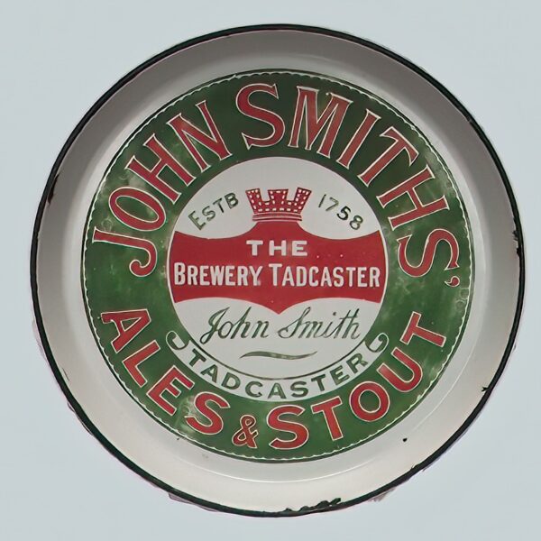 John Smith's Tadcaster Brewery Co. Ltd Round Enamel