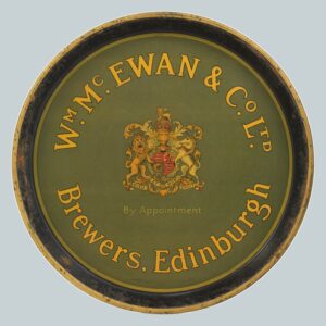 William McEwan & Co. Ltd Round Black Backed Steel