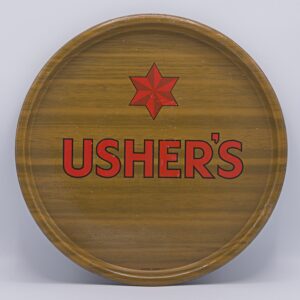Thomas Usher & Son Ltd Round Black Backed Steel
