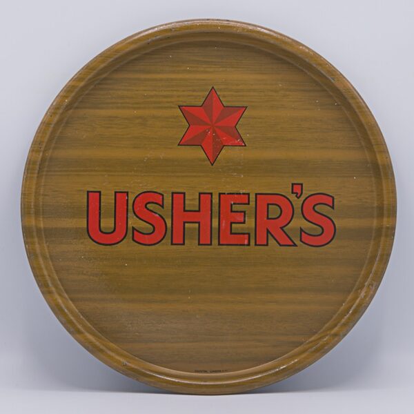 Thomas Usher & Son Ltd Round Black Backed Steel