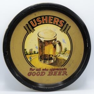 Usher's Wiltshire Brewery Ltd Round Tin