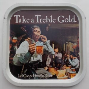 Ind Coope Ltd (Part of Allied Breweries Ltd) Square Tin