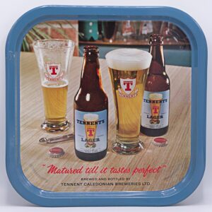 Tennent Caledonian Breweries Ltd Square Tin