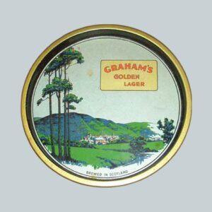 Archibald Arrol & Sons Ltd (Owned by Ind Coope & Allsopp Ltd) Round Black Backed Steel