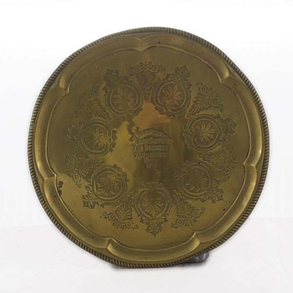 John Smith's Tadcaster Brewery Co. Ltd Round Large Brass