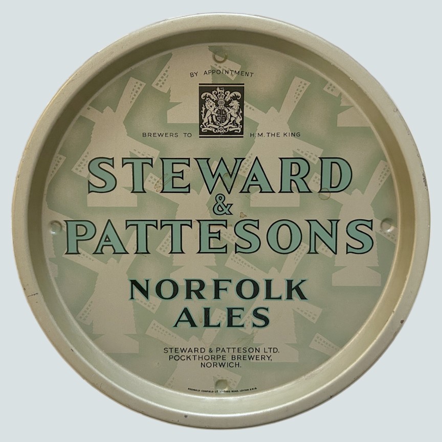Steward & Patteson Ltd Round Black Backed Steel