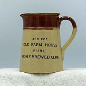 Old Farm House Home Brew Ceramic Jug