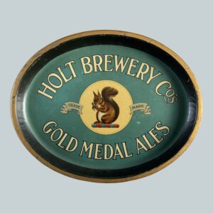 Holt Brewery Co. Ltd Oval Black Backed Steel